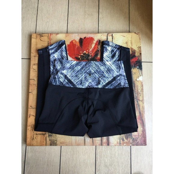 RARE EUC 2015 Lululemon Tight Fit Hot to Street Mesh Panel Heat Wave Leggings 6 - Picture 7 of 12